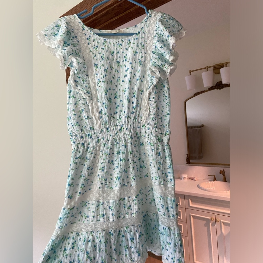 LOVESHACKFANCY Roberta Mini Dress